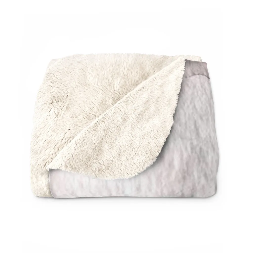 Abstract Comfy Blanket | Pink Purple  Ombre
