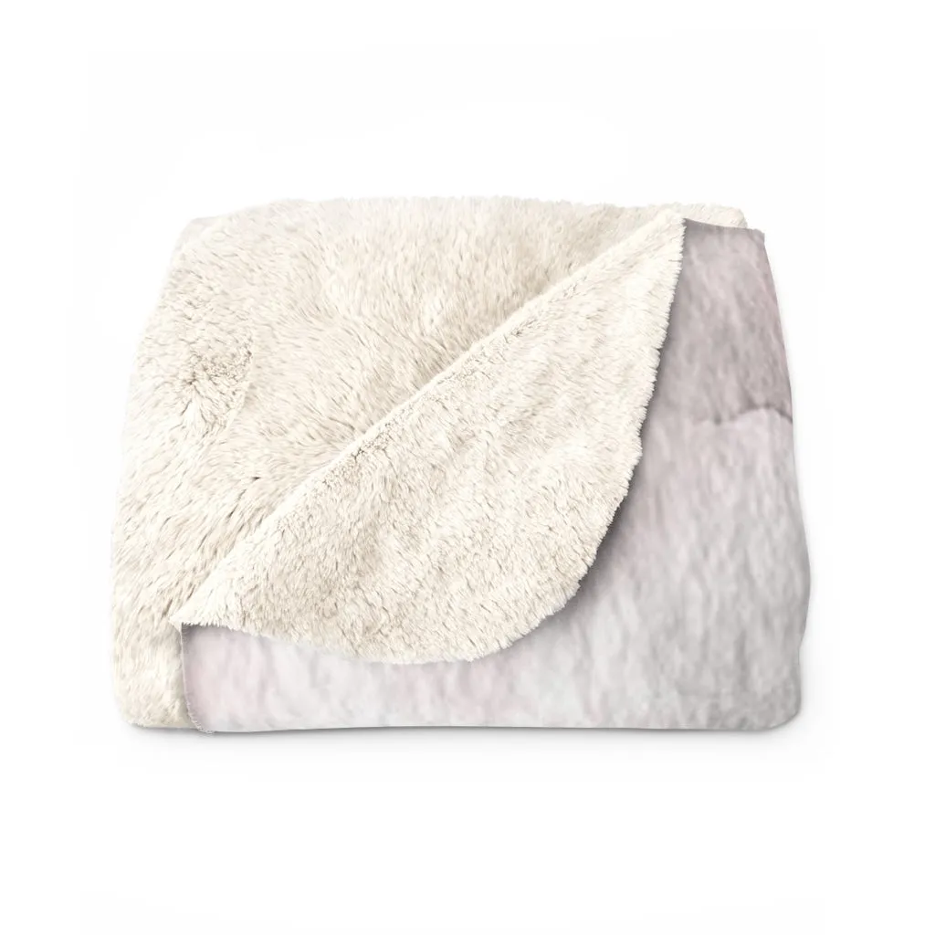 Abstract Comfy Blanket | Pink Purple  Ombre