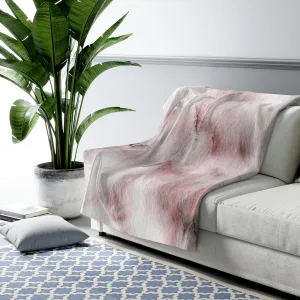 Abstract Comfy Blanket | Pink Purple  Ombre