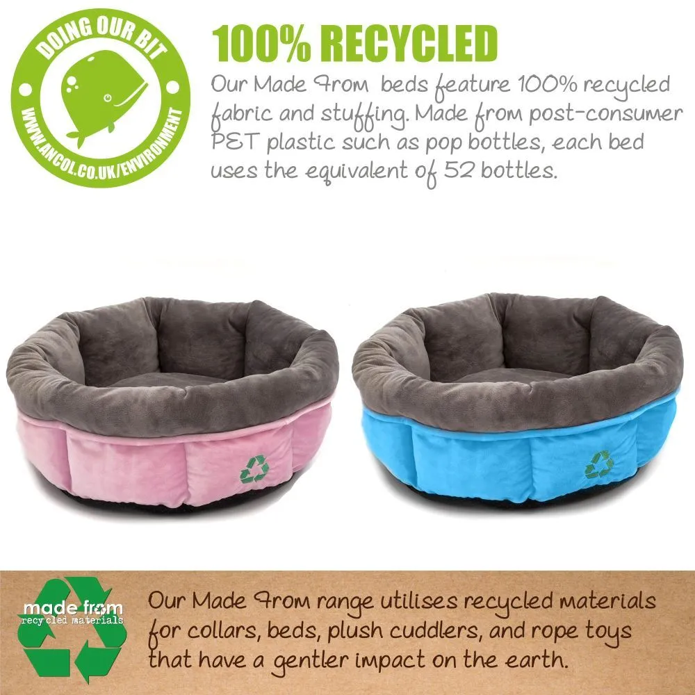 Ancol 'Made From' Pink Bed - Size 50cm