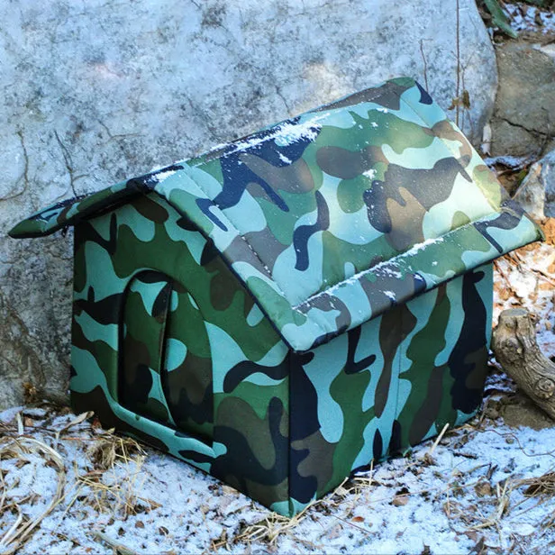 Camouflage Outdoor Cat House