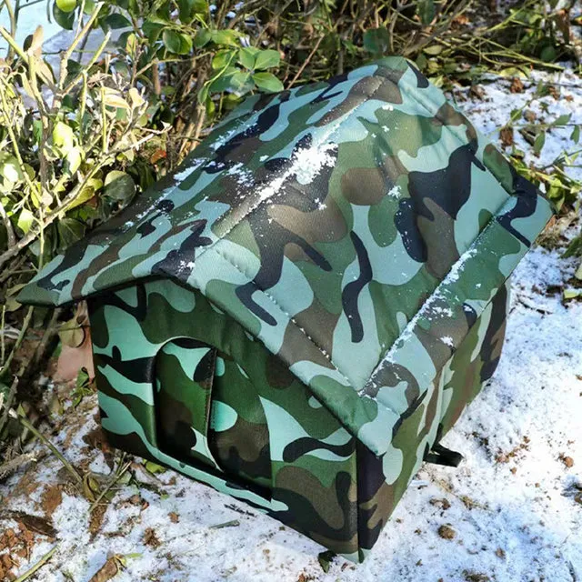 Camouflage Outdoor Cat House