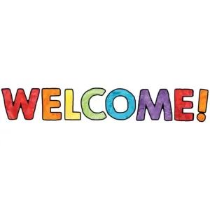Celebrate Learning Welcome Printable Bulletin Board Set