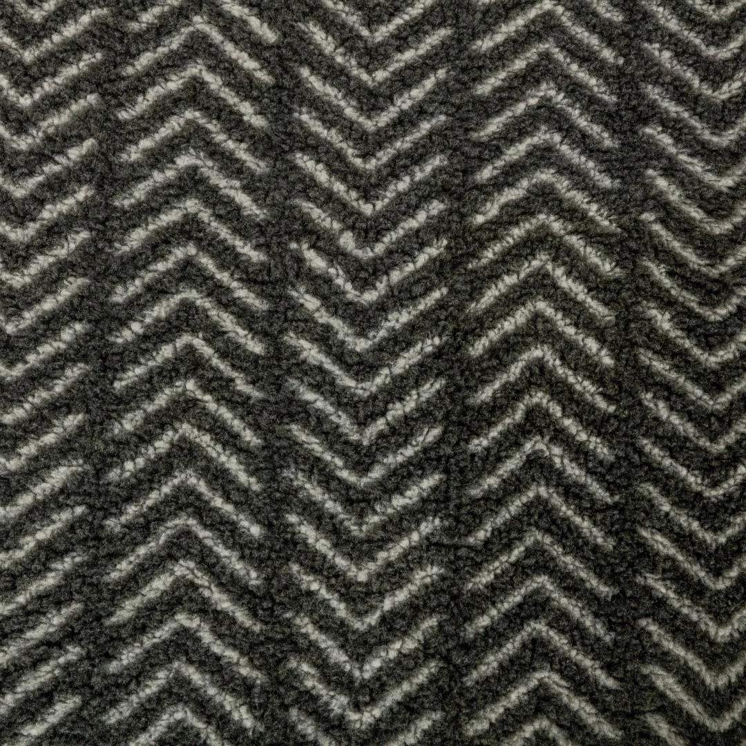 Charcoal Arrows Sherpa Fleece Deep Duvet Dog Bed