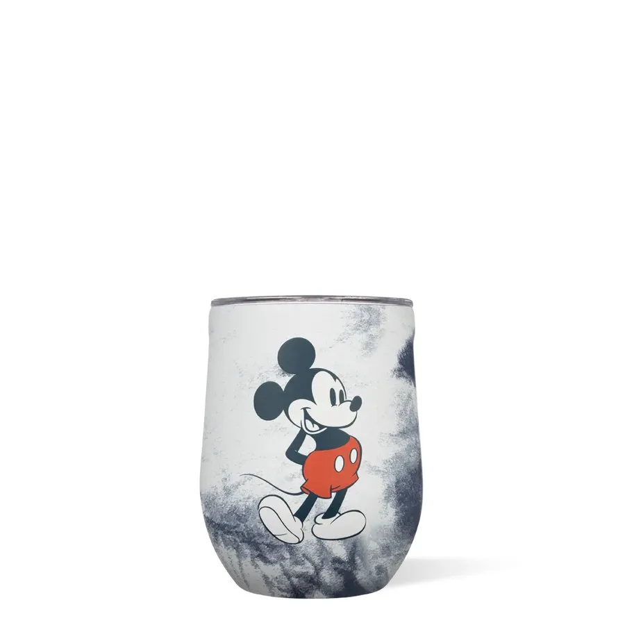 Corkcicle Disney Tie Dye Mickey Mouse 12oz Stemless Cup