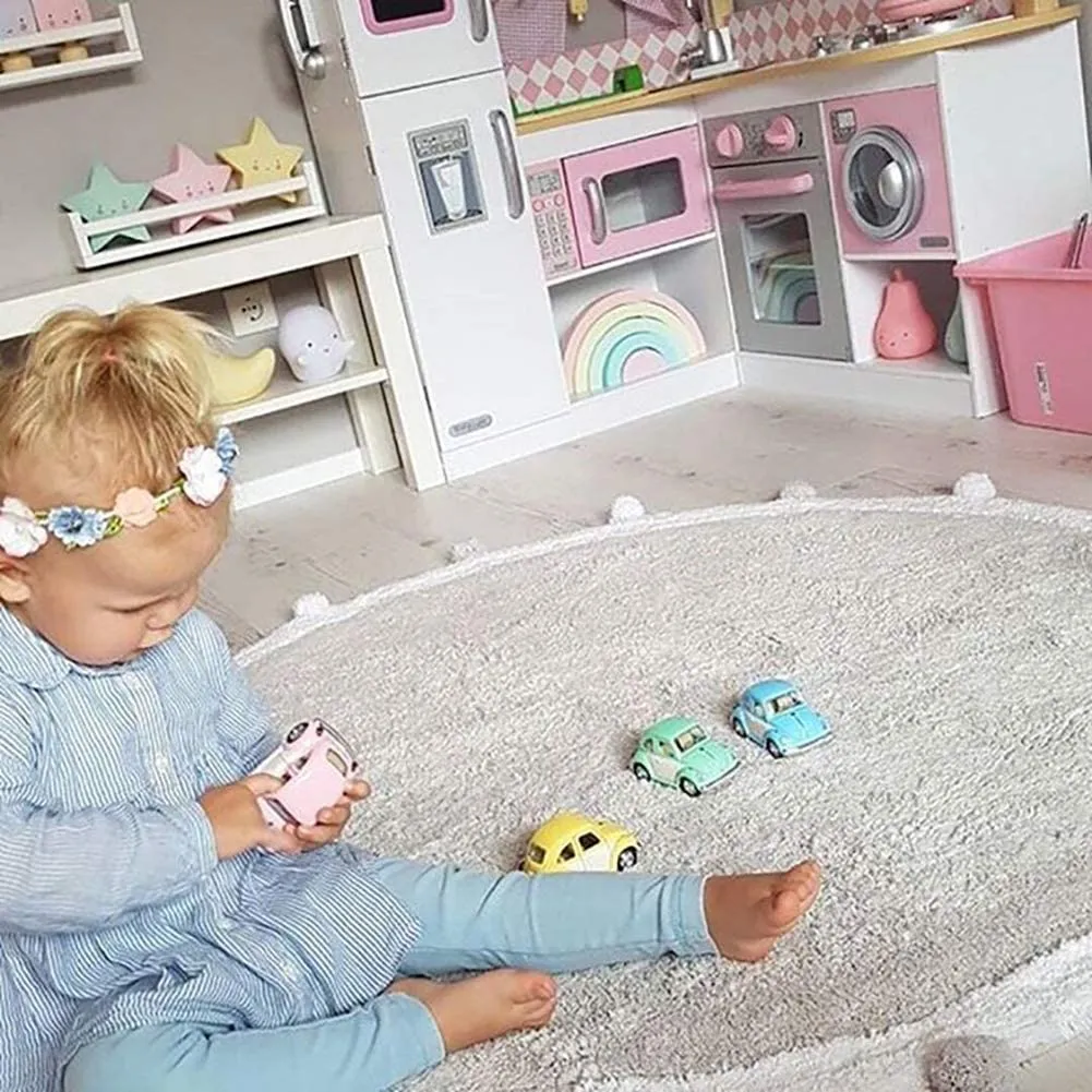 Cotton Kids Ball Boys Girls Soft Crawling Carpet Play Mat Nursery Photography Props