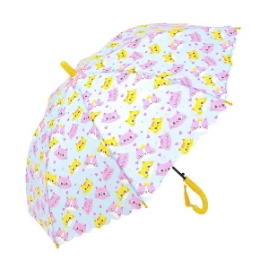 Cute Cat Face Umbrella for Kids