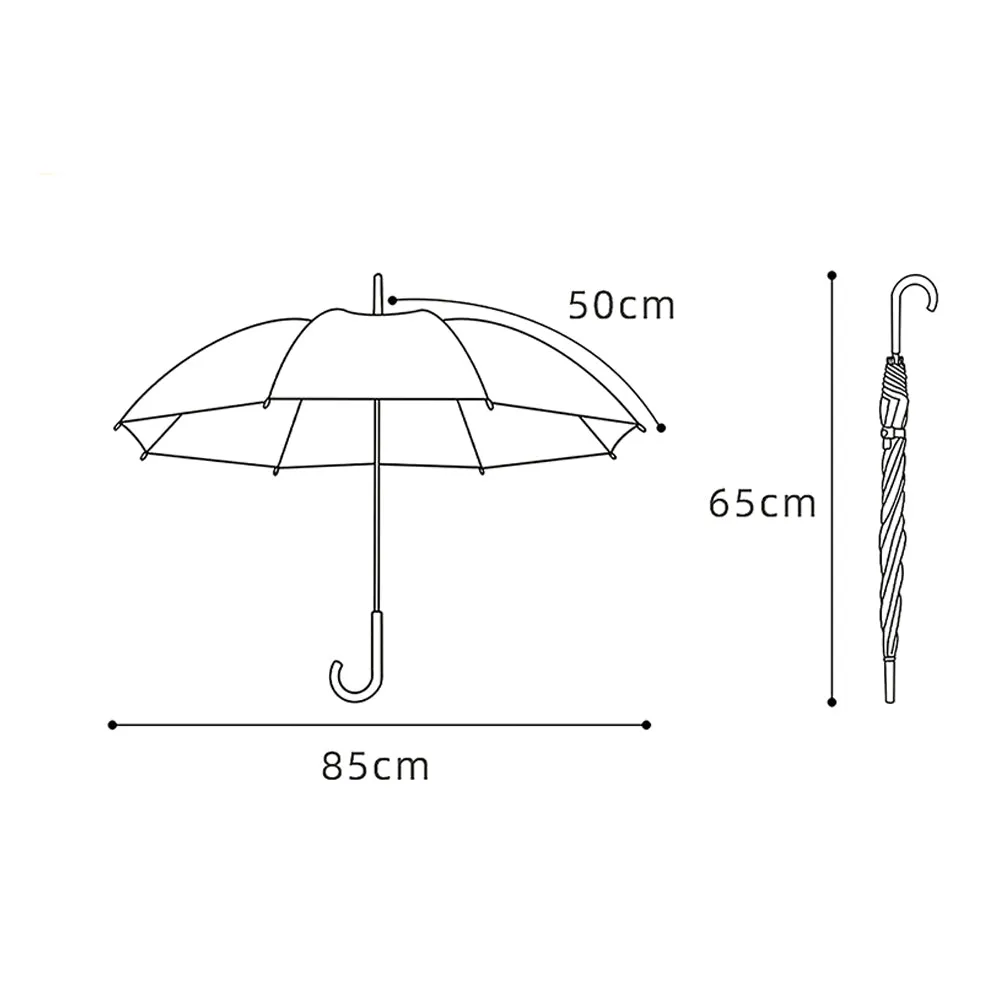 Cute Cat Face Umbrella for Kids