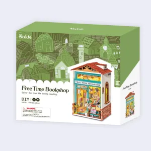 DIY Miniature Kit - Free Time Bookshop