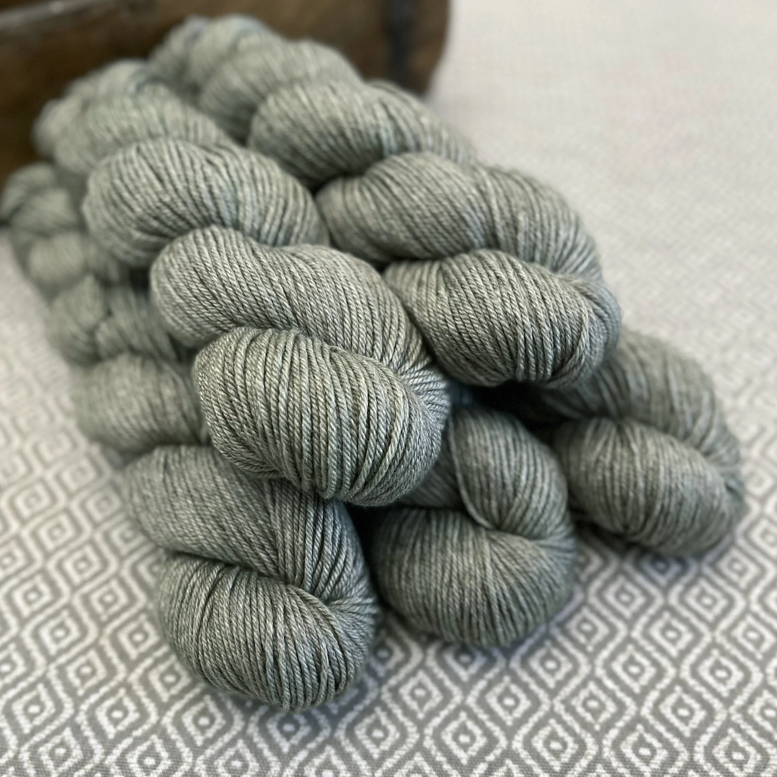 DK Yakity Yak Yarn - Mint Semi Solid