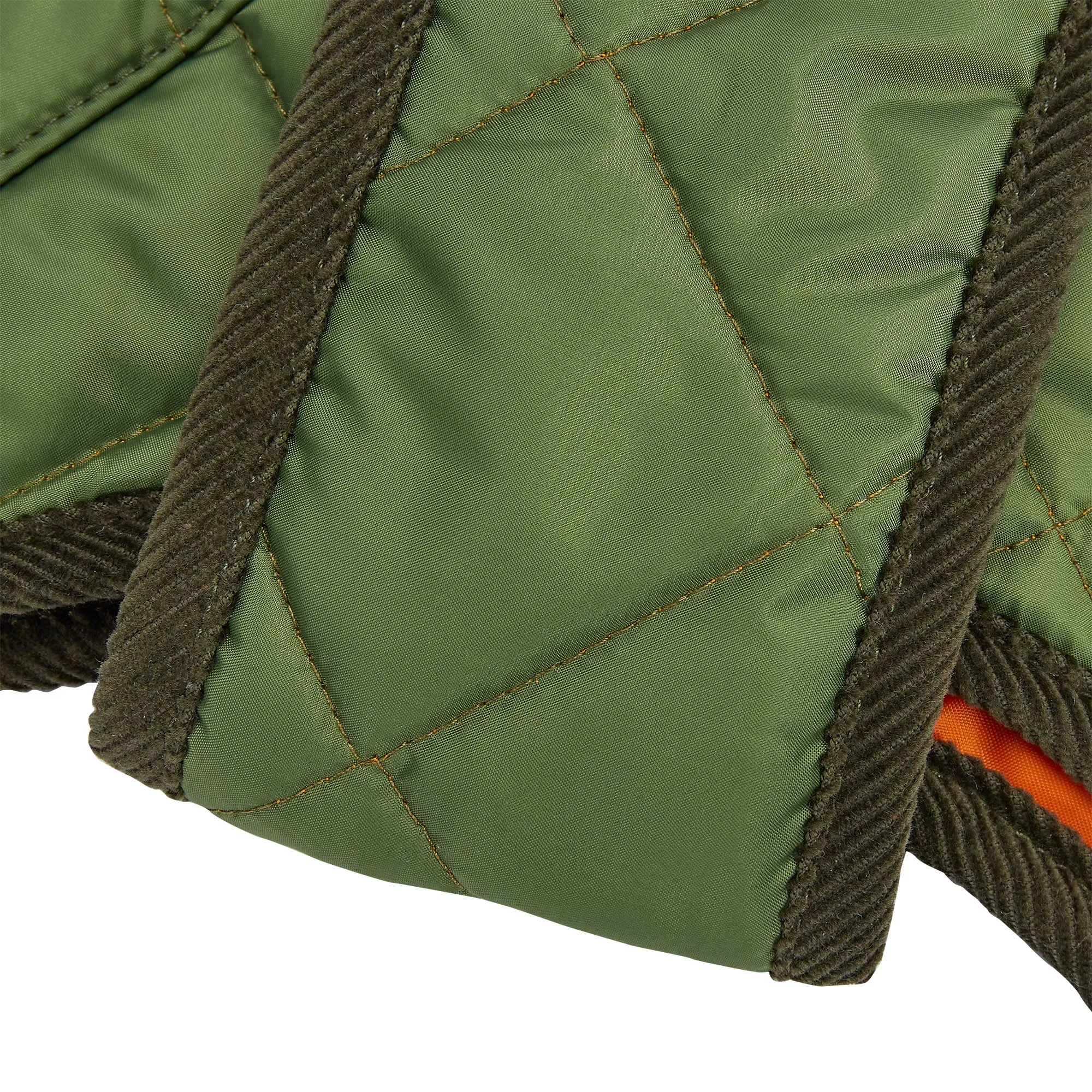 Elwin Khaki Green Luxury Designer Whippet Dog Coat