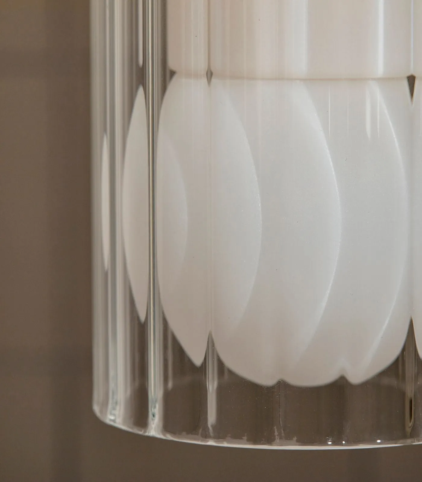 Fluted Glass Pendant | Lini