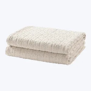 Hemp & Cotton Bedspread, Diamond