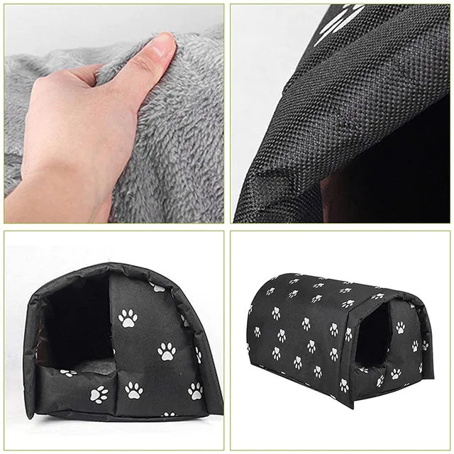 Insulated & Waterproof Outdoor Cat House