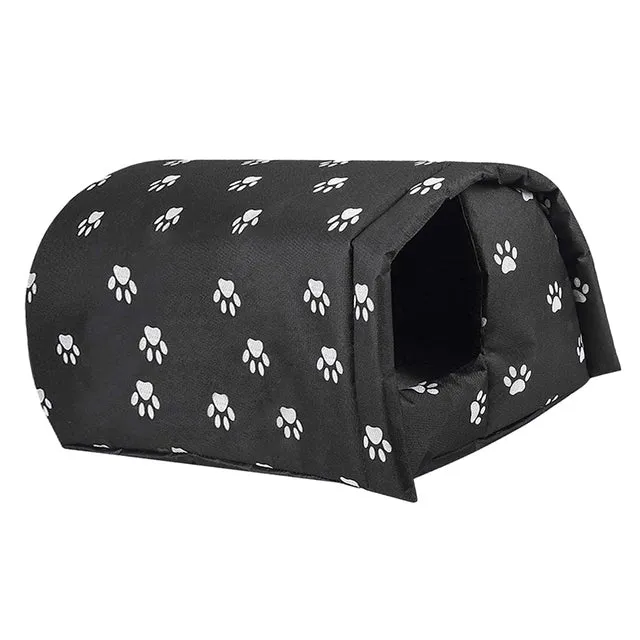 Insulated & Waterproof Outdoor Cat House