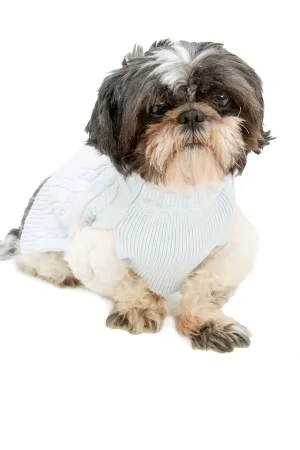 Julius Berger Light Blue Matching Dog Sweater