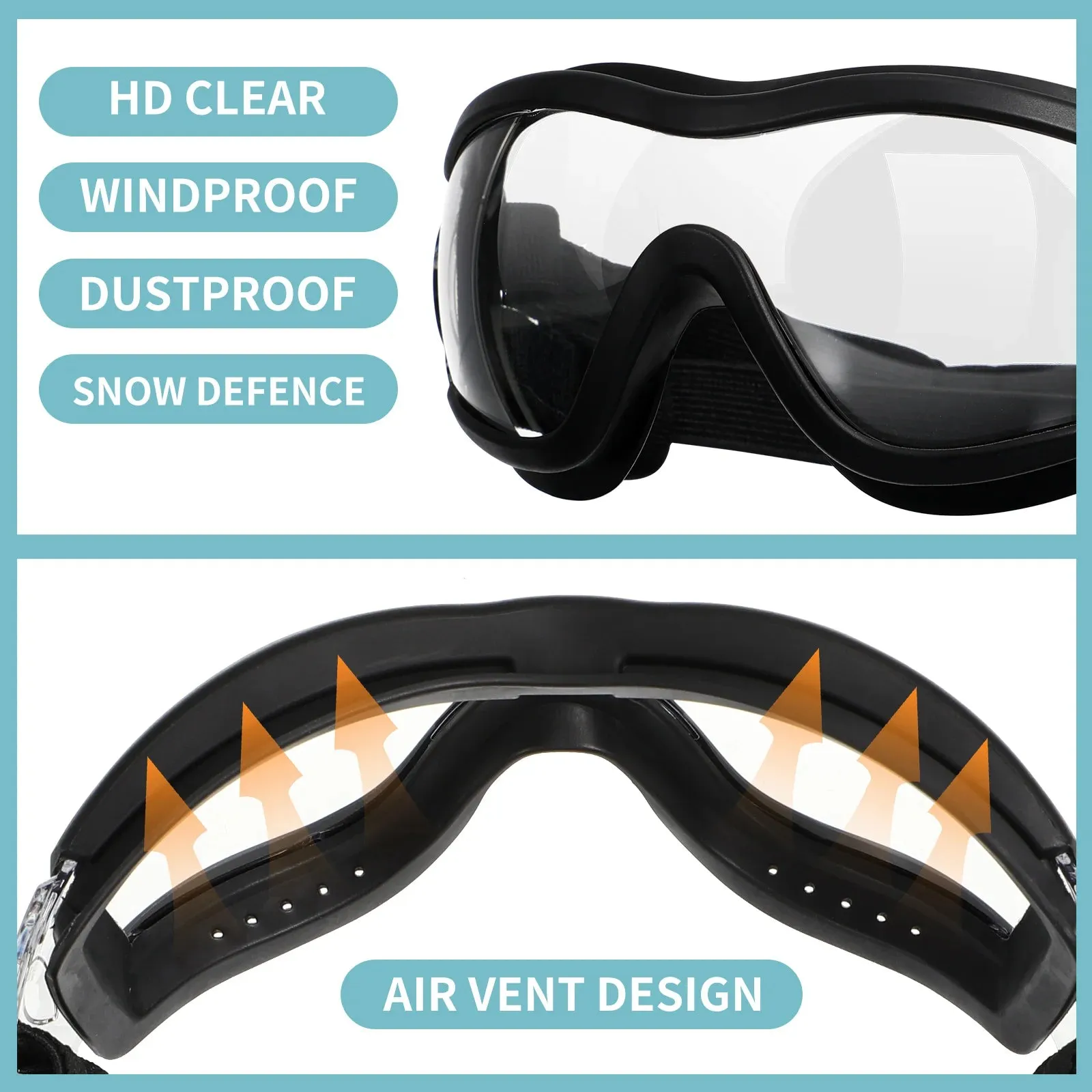 KASIKIDO Dog Ski Goggles