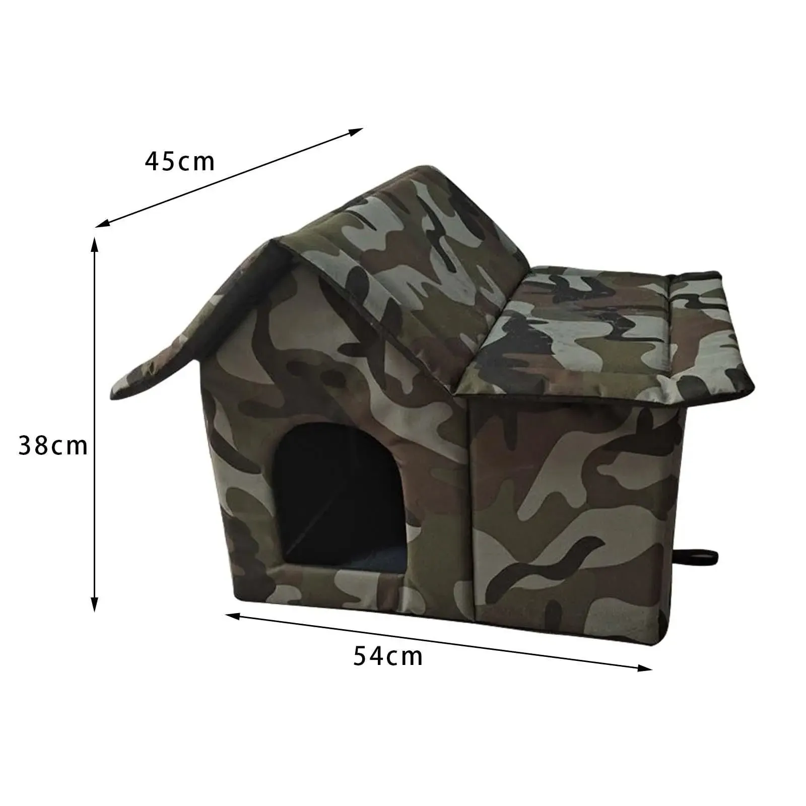 Meow Manor Waterproof Outdoor Cat House