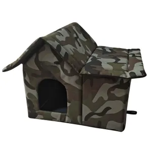 Meow Manor Waterproof Outdoor Cat House