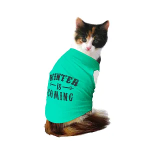 "Winter is Coming" Cat Tee