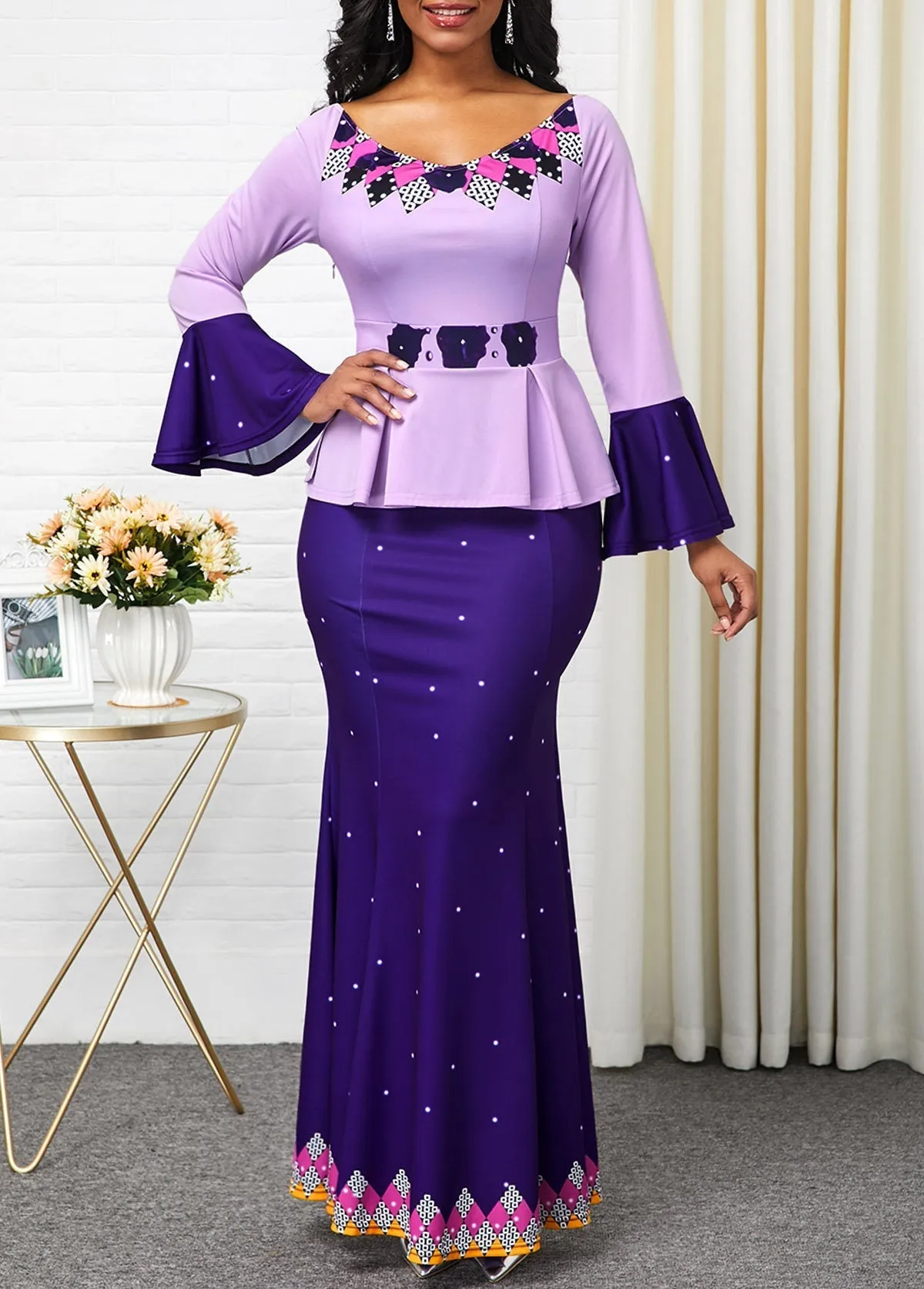 Slay with Style: Plus Size African Long Dresses for Women - Elegant Dashiki Clothing in Vibrant Prints