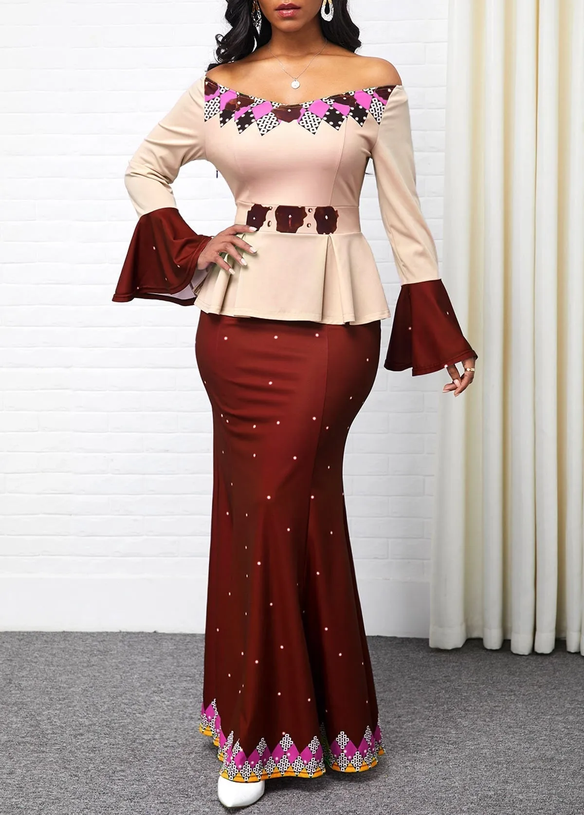 Slay with Style: Plus Size African Long Dresses for Women - Elegant Dashiki Clothing in Vibrant Prints