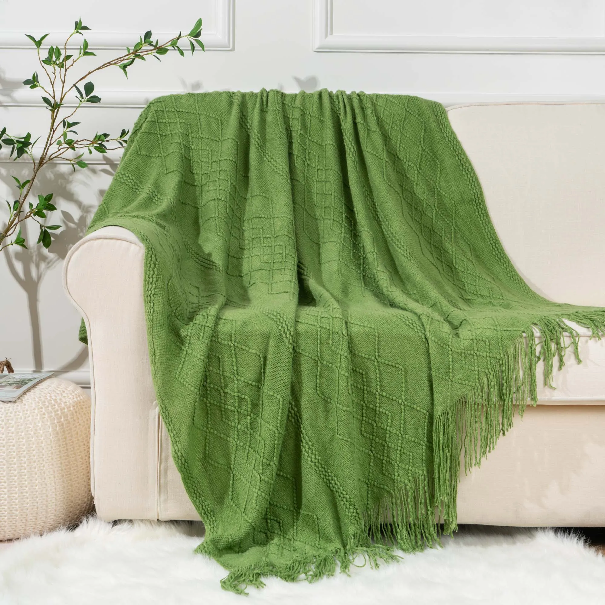 Super Soft Knit Throw Blanket