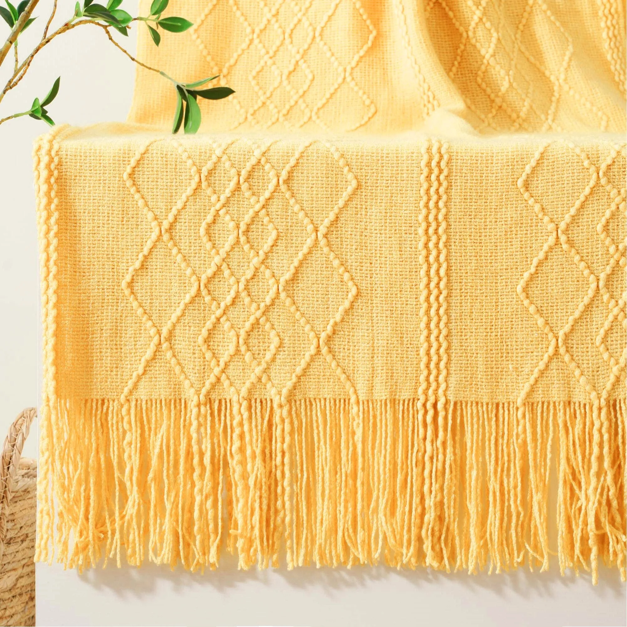 Super Soft Knit Throw Blanket
