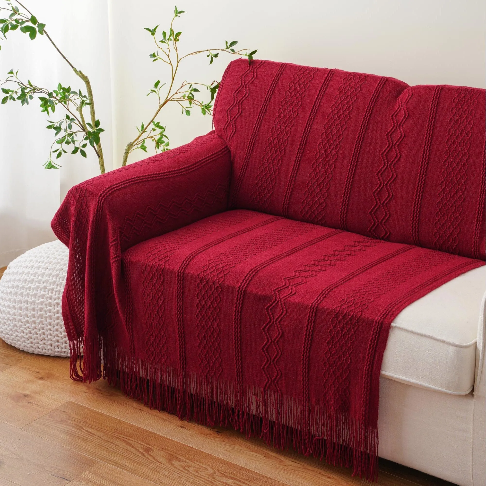 Super Soft Knit Throw Blanket
