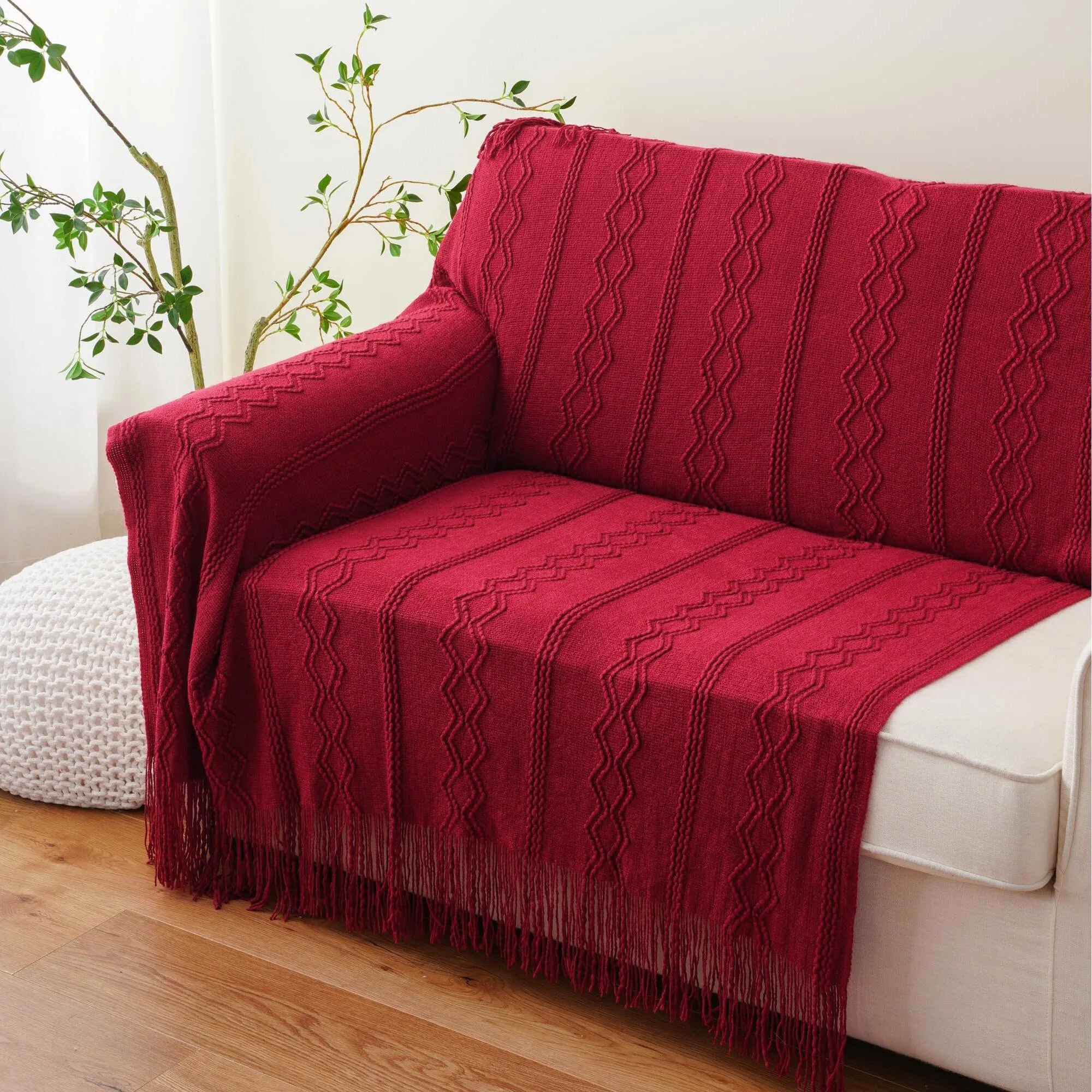 Super Soft Knit Throw Blanket