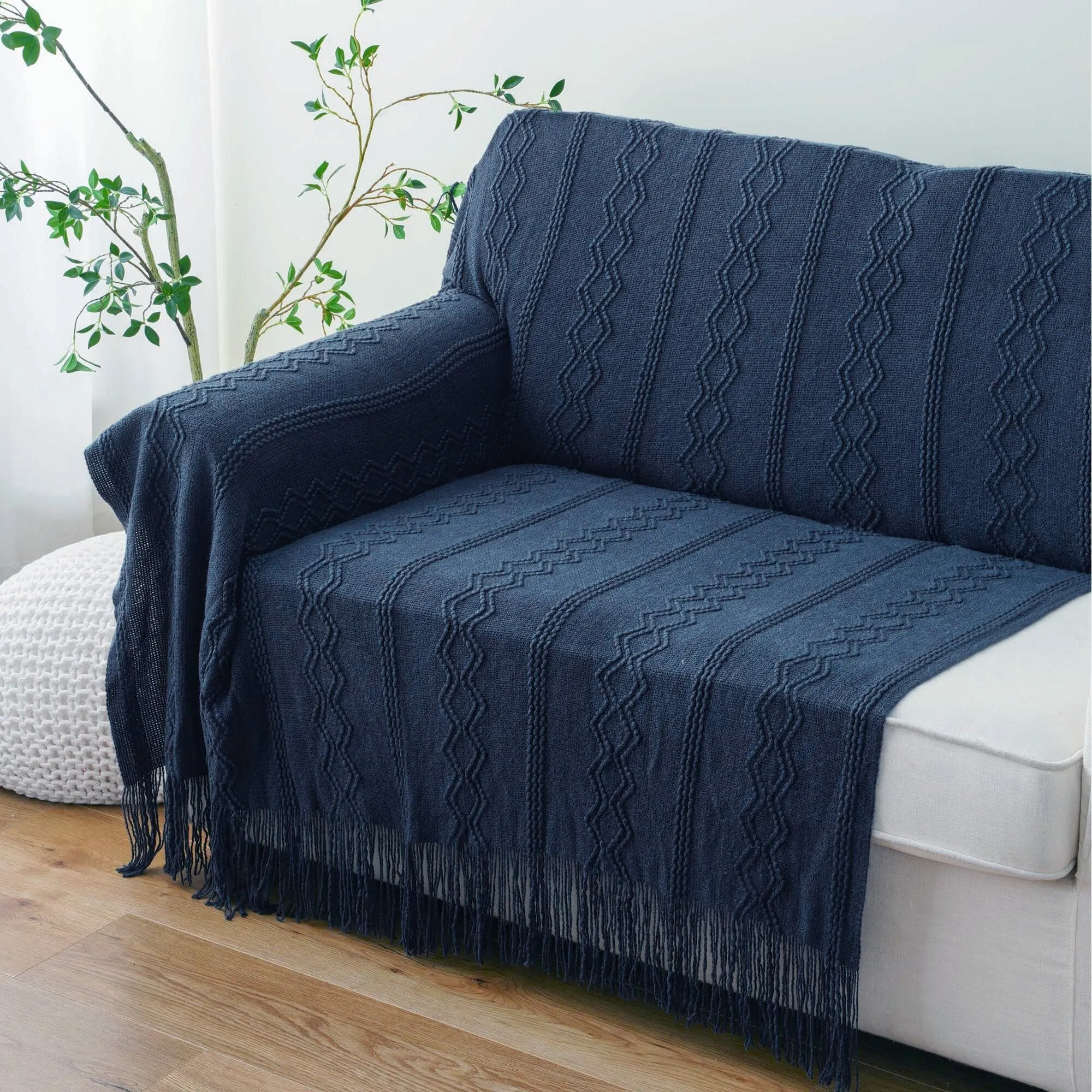 Super Soft Knit Throw Blanket