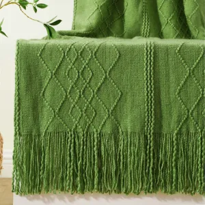 Super Soft Knit Throw Blanket