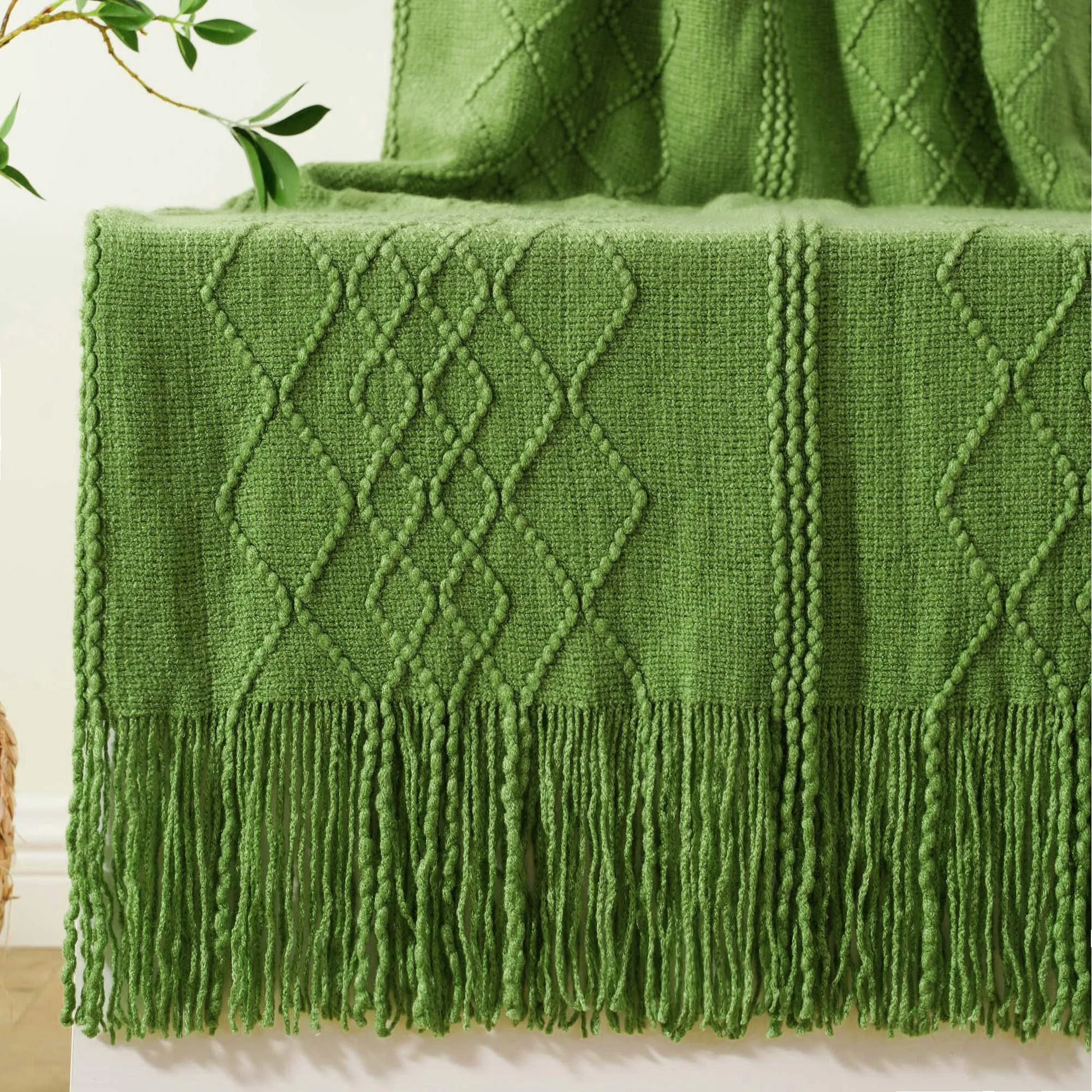 Super Soft Knit Throw Blanket