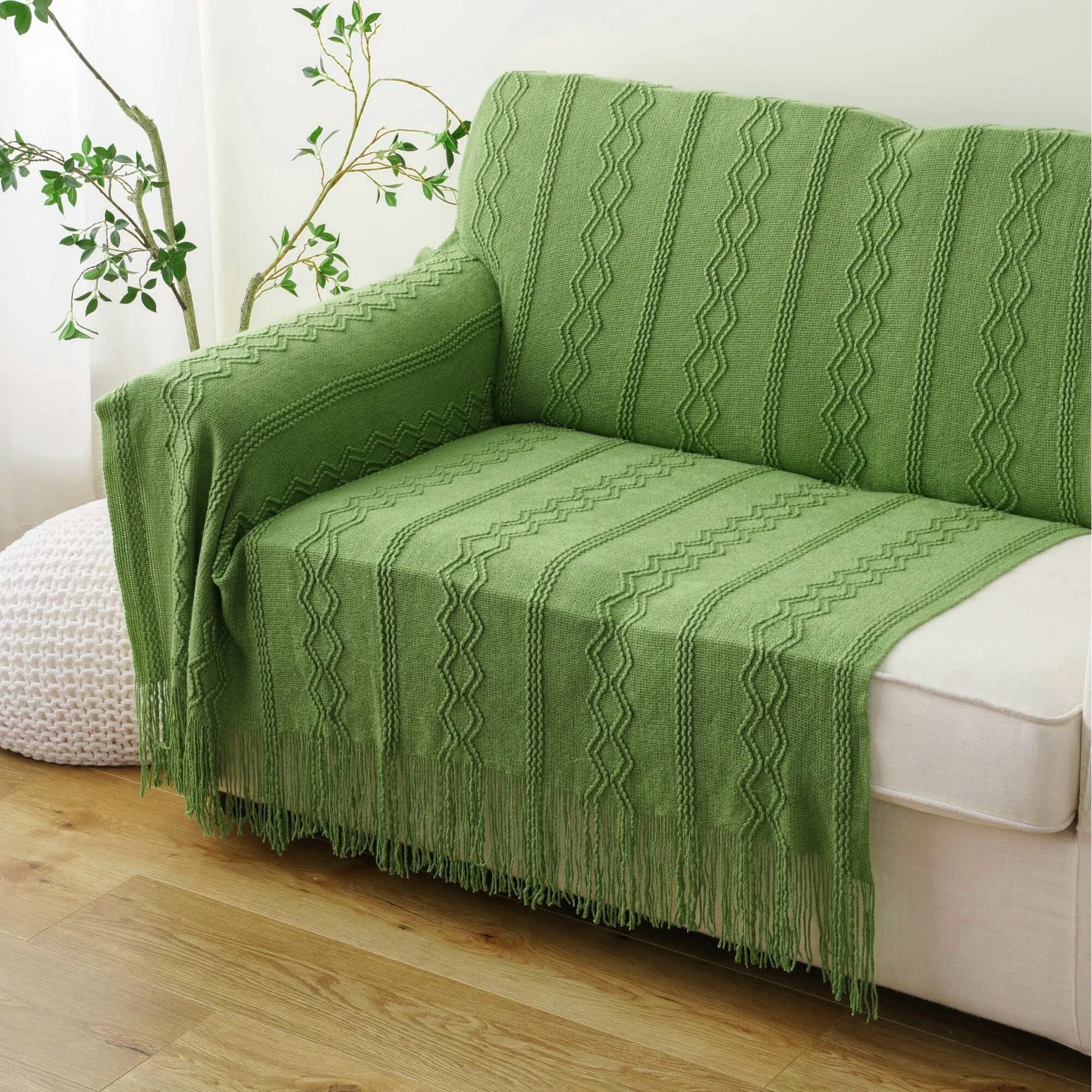 Super Soft Knit Throw Blanket